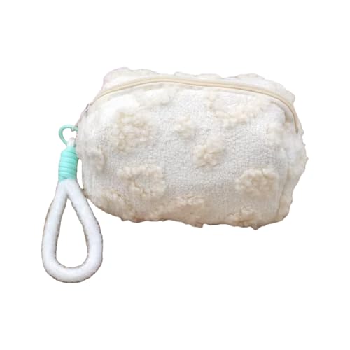 Kosmetische Tasche Mit Plüsch Toilettenbeutel Liebe Druckkosmetische Organisatoren Make Up Hautpflege Organisatoren Für Frauen Love Print Travel Toilettenkoffer Make Up Mit von Gissroys