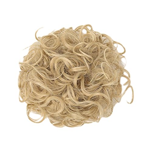 Natural Curls Synthetic Faser Draw String Bun Haarteil Perfekt Für Geschäftige Morgen Und Daten Schnelle Frisurzubehör Haarerweiterung Für Frauen von Gissroys