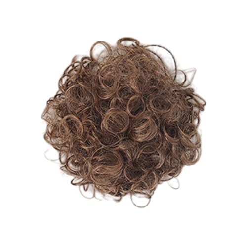 Natural Curls Synthetic Faser Draw String Bun Haarteil Perfekt Für Geschäftige Morgen Und Daten Schnelle Frisurzubehör Haarerweiterung Für Frauen von Gissroys