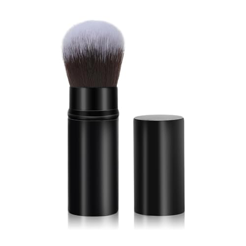 Reise Gesichtsblüte Pinsel Retractable Make Up Pinsel Mischung Pulver Highlighter Kosmetisch Einrückbarer Make Up Gesichtsröge Kosmetik Für Frauen Mädchen von Gissroys