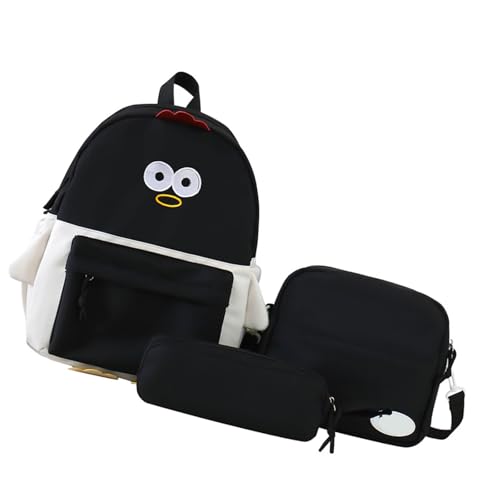 Rucksäcke Für Girl 3PCS Kids Kinder Teen School Rucksack Mit Umhängetaschen Bleistiftbeutel Set Schöne Büchertaschen Reise Rucksäcke Mit Schulter von Gissroys