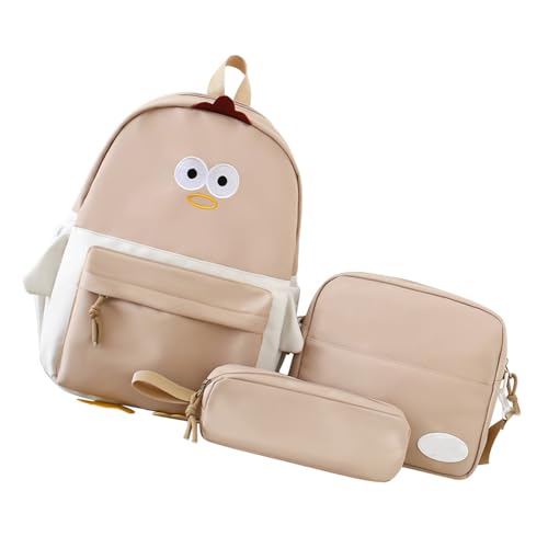 Rucksäcke Für Girl 3PCS Kids Kinder Teen School Rucksack Mit Umhängetaschen Bleistiftbeutel Set Schöne Büchertaschen Reise Rucksäcke Mit Schulter von Gissroys