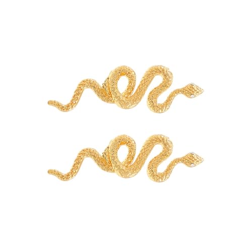 Stilvolle Punk Schlangenohrringe Auffällige Legierungstextur Für Tägliche Verschleiß Und Partys Trendy Ohrzubehör von Gissroys