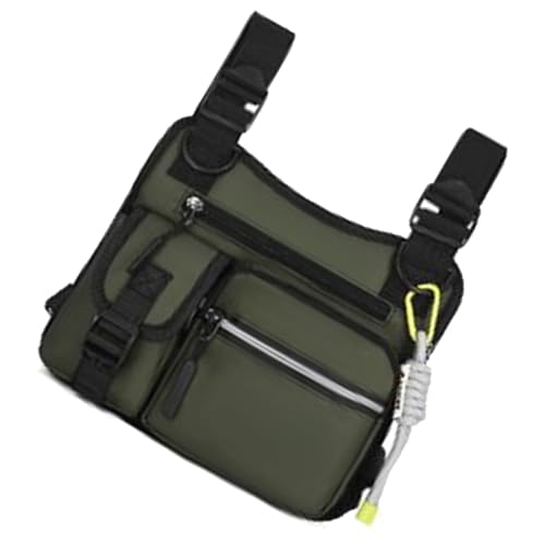 Tragen Sie Resistente Brustpackungen Atmungsaktivem Rucksack Verstellbarer Gurt Funktionelle Geräte Zum Wandern Camping Verstellbarer Schultergurt Chest Beutel von Gissroys