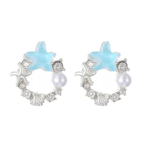 Verstellbar Ohne Stechende Ohrschmuck Für Frauen Strand Urlaubsstärker Muschelmanschetten Mit Silikonpolster Designs Manschettenstrand Schmuck von Gissroys