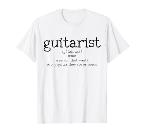 Gitarristen Apparel Co. Herren Vintage Gitarren Design Klassisch Kurzarm T-Shirt Weiß S Gitarristen Apparel Co. Herren Vintage Gitarren Design Klassisch Kurzarm T-Shirt Weiß S von Gitarristen Apparel Co.
