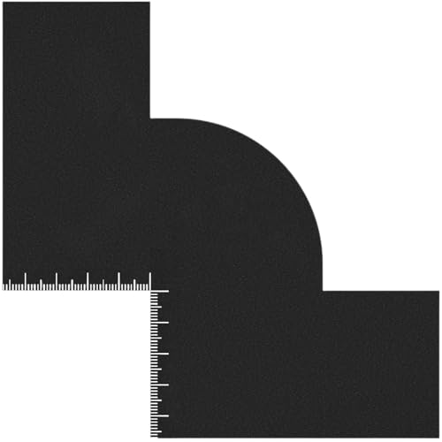 Enhancement Template for Barbers, Beard Outline Guide, Reusable Styling Accessory, Color Spray Applicator with Scale, Precision Grooming Tool for Professional Shaping Enhancement Template for Barbers, Beard Outline Guide, Reusable Styling Accessory, Color Spray Applicator with Scale, Precision Grooming Tool for Professional Shaping von Gitekain