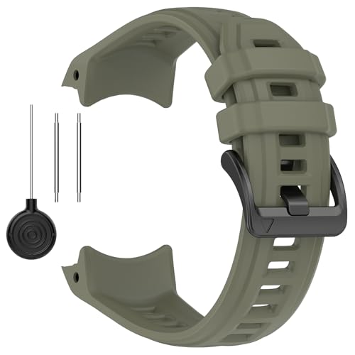 Gittos 22mm Ersatz-Armband Silikon Kompatibel mit Garmin Instinct 3 45mm von Gittos
