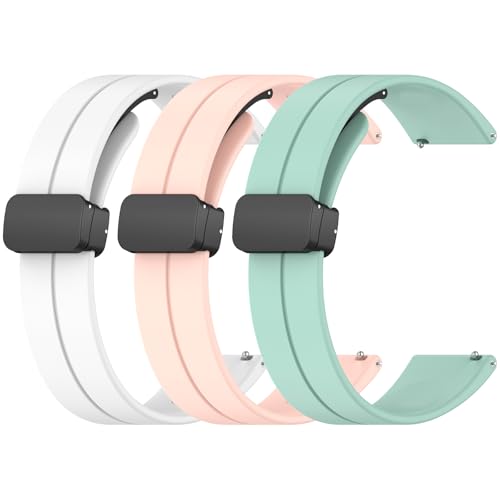Gittos 3-Stück Magnetisch 22mm Armband für Garmin Forerunner 265/255 Sport QuickRelease Ersatzarmband Vívoactive 4 Armbänder für Venu 3/2 Atmungsaktiv Uhrenarmband Nylon für Damen Herren Gittos 3-Stück Magnetisch 22mm Armband für Garmin Forerunner 265/255 Sport QuickRelease Ersatzarmband Vívoactive 4 Armbänder für Venu 3/2 Atmungsaktiv Uhrenarmband Nylon für Damen Herren von Gittos