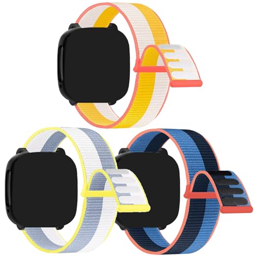 Gittos 3-Stück Nylon Armband Kompatibel mit XPLORA X5/XPLORA X5 Play/XGO 2/XGO 3 Kinder Armbänder Sport Ersatzarmband für Mädchen Jungen von Gittos