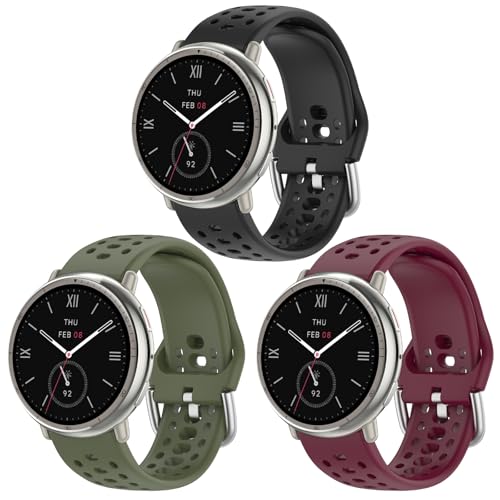 Gittos Armband 20mm für Amazfit Active 2/Active/Amazfit GTS/GTS 2/2e/GTS 3/GTS 4/GTS4 Mini/GTR Mini/Bip/Bip U/BipU Pro/Bip 3/Bip3 Pro/Pop/Pop Pro Ersatzarmband für Damen Herren Gittos Armband 20mm für Amazfit Active 2/Active/Amazfit GTS/GTS 2/2e/GTS 3/GTS 4/GTS4 Mini/GTR Mini/Bip/Bip U/BipU Pro/Bip 3/Bip3 Pro/Pop/Pop Pro Ersatzarmband für Damen Herren von Gittos