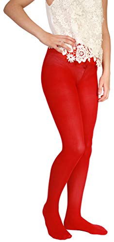 Giulia Betty 80 Rot (Scarlet) 116-122 rote strumpfhose von Giulia