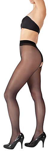 Giulia Intimo 20 Schwarz S | strumpfhose mit cutouts von Giulia