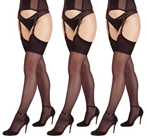 Giulia Segreto 20 Den (3er Set) Schwarz M/L von Giulia