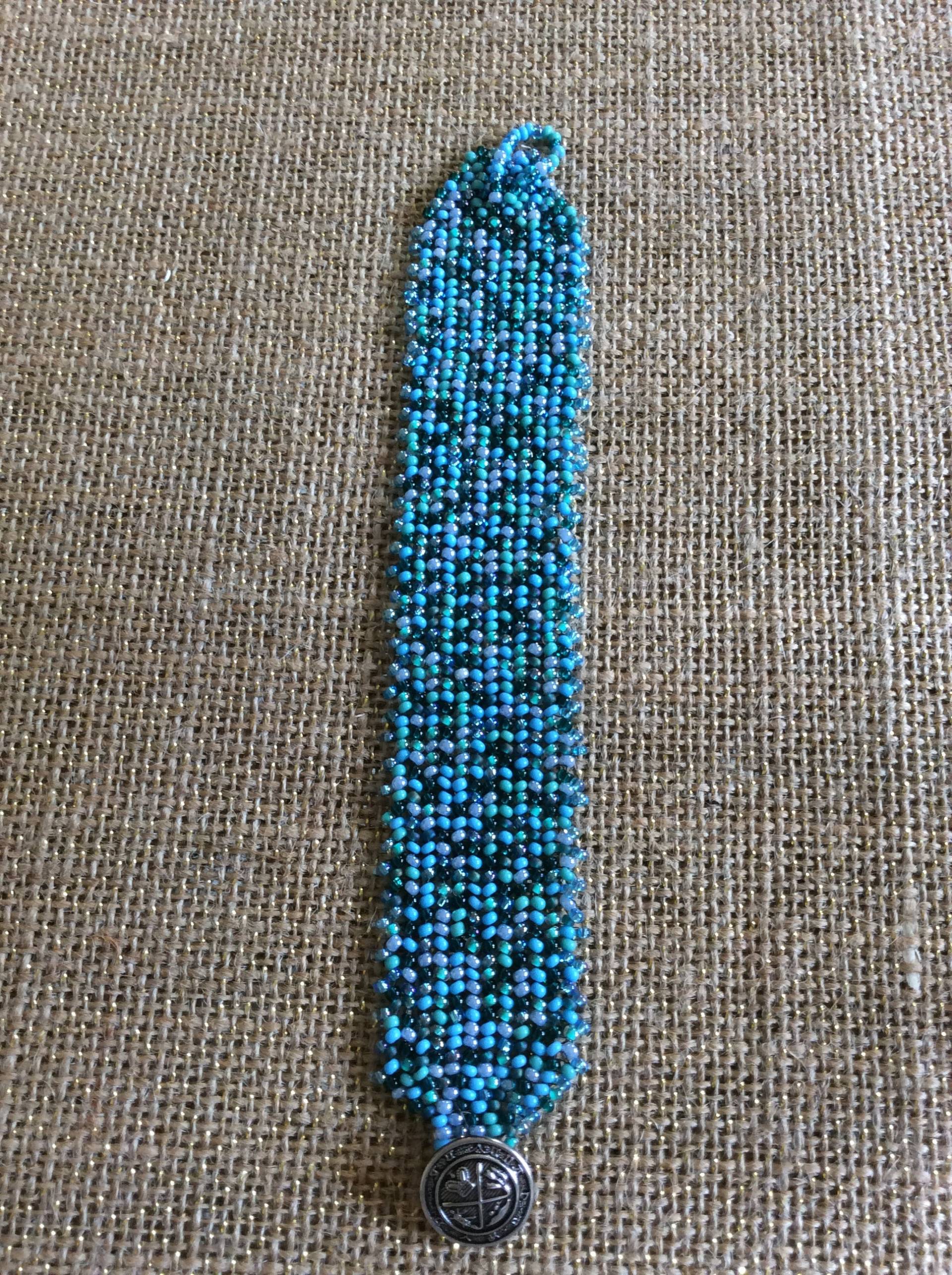 Blue Seed Bead Surf Armband - Perfekt Für Miami Beach Style, Festliches Geburtstagsgeschenk Frauen, Freundin Party Accessoire Blue Seed Bead Surf Armband - Perfekt Für Miami Beach Style, Festliches Geburtstagsgeschenk Frauen, Freundin Party Accessoire von GiulianasCorner