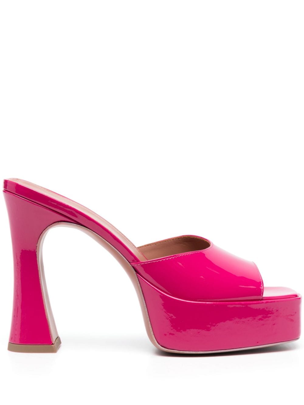 Giuliano Galiano Mules aus Lackleder 125mm - Rosa von Giuliano Galiano