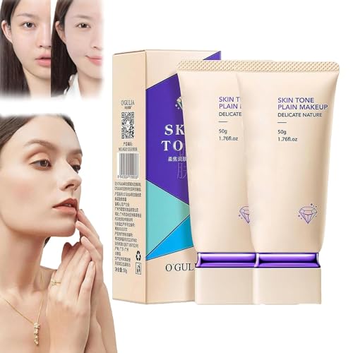 Ogulia Hydrating Concealer Translucent Face Cream,Brightening Hydrating Concealer Waterproof Foundation Cream,Whitening Soft Focus Skin Tinting Cream,Hydrating Concealer for Dry Skin (2Pcs) von Giurui