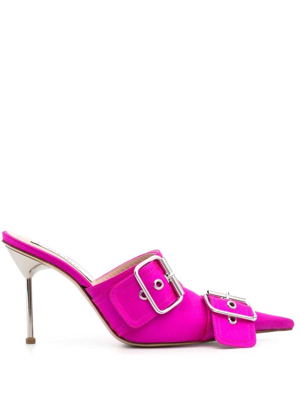 Giuseppe Di Morabito Satin-Mules 95mm - Rosa von Giuseppe Di Morabito