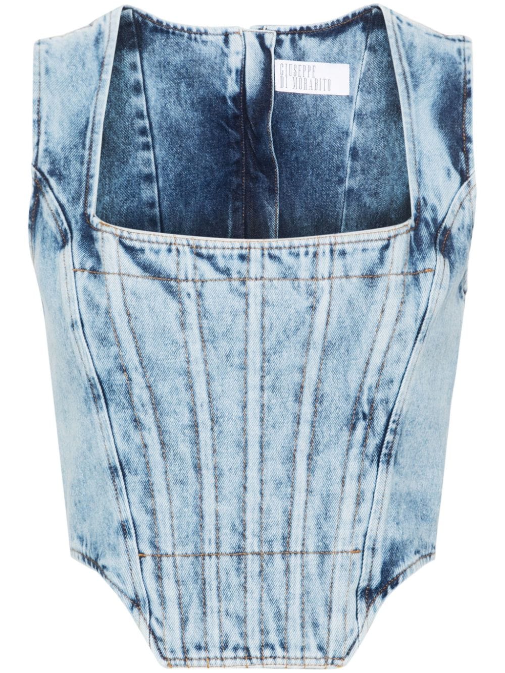 Giuseppe Di Morabito Top aus Denim - Blau von Giuseppe Di Morabito