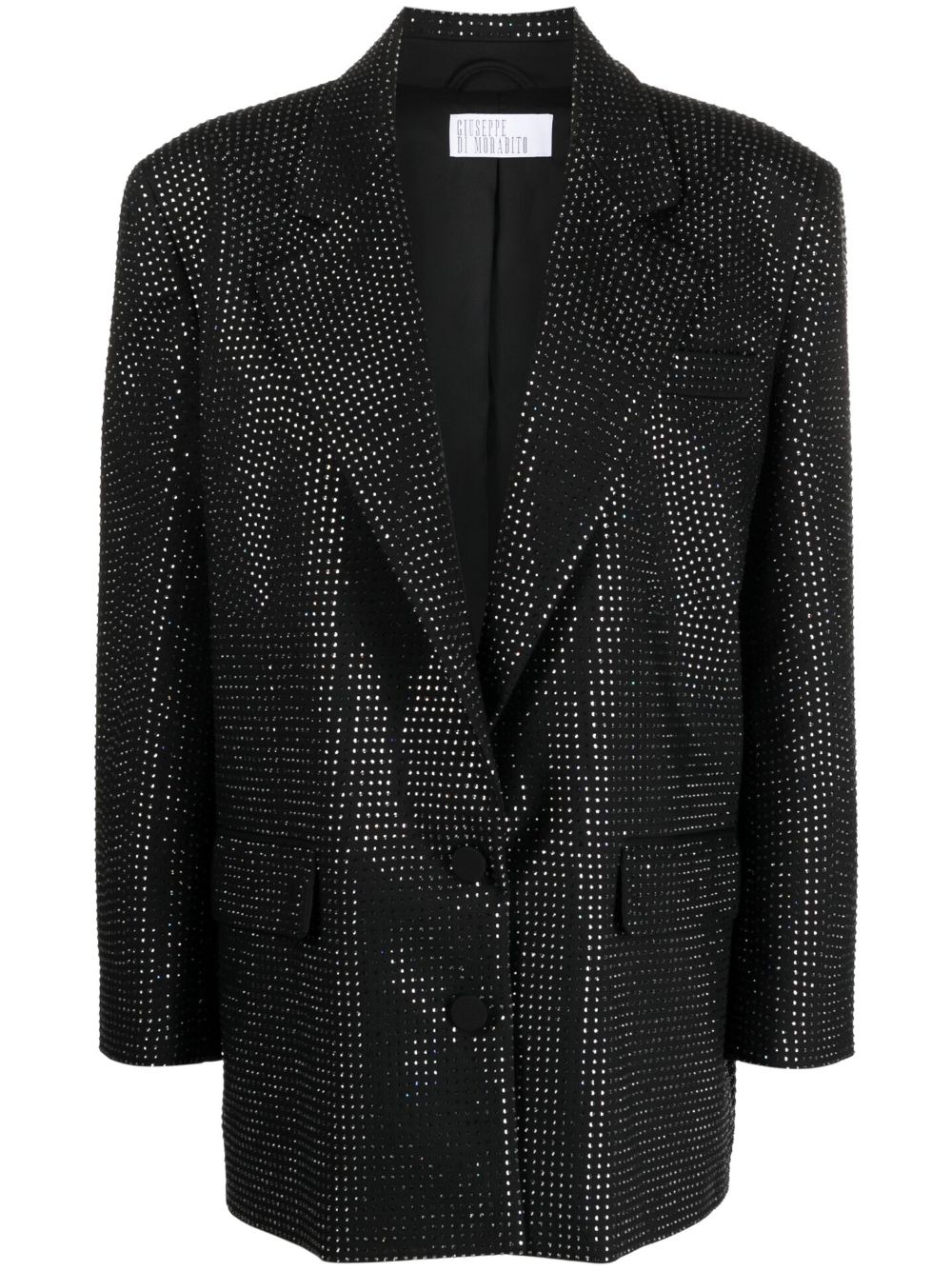 Giuseppe Di Morabito Blazer mit Kristallen - Schwarz von Giuseppe Di Morabito