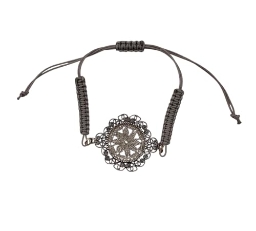 Di Rienzo Giuseppe Schmuck Armband aus Silber 800 ‰ filigran brüniert mit Tombolo Di Rienzo Giuseppe Schmuck Armband aus Silber 800 ‰ filigran brüniert mit Tombolo von Giuseppe Di Rienzo Gioielli