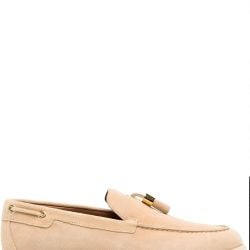 Giuseppe Zanotti Beige Wildleder Ballerinas von Giuseppe Zanotti Design
