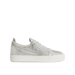 Giuseppe Zanotti Silberne Stoff-sneaker Für Herren von Giuseppe Zanotti Design