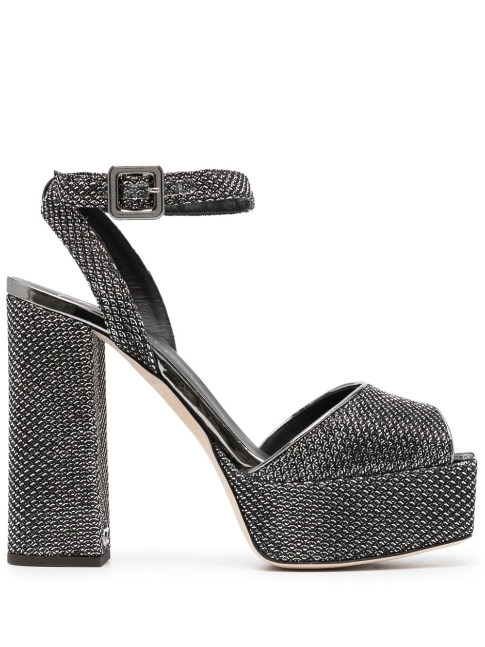 Giuseppe Zanotti Sandalen mit Metallic-Finish - Silber von Giuseppe Zanotti