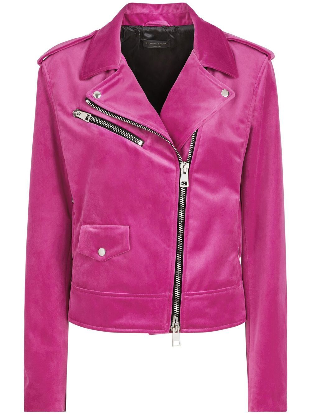 Giuseppe Zanotti Amelia Bikerjacke - Rosa von Giuseppe Zanotti