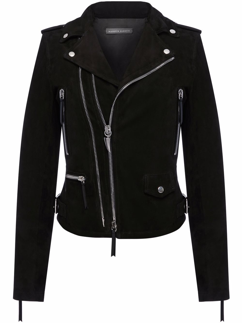 Giuseppe Zanotti Amelia Bikerjacke - Schwarz von Giuseppe Zanotti