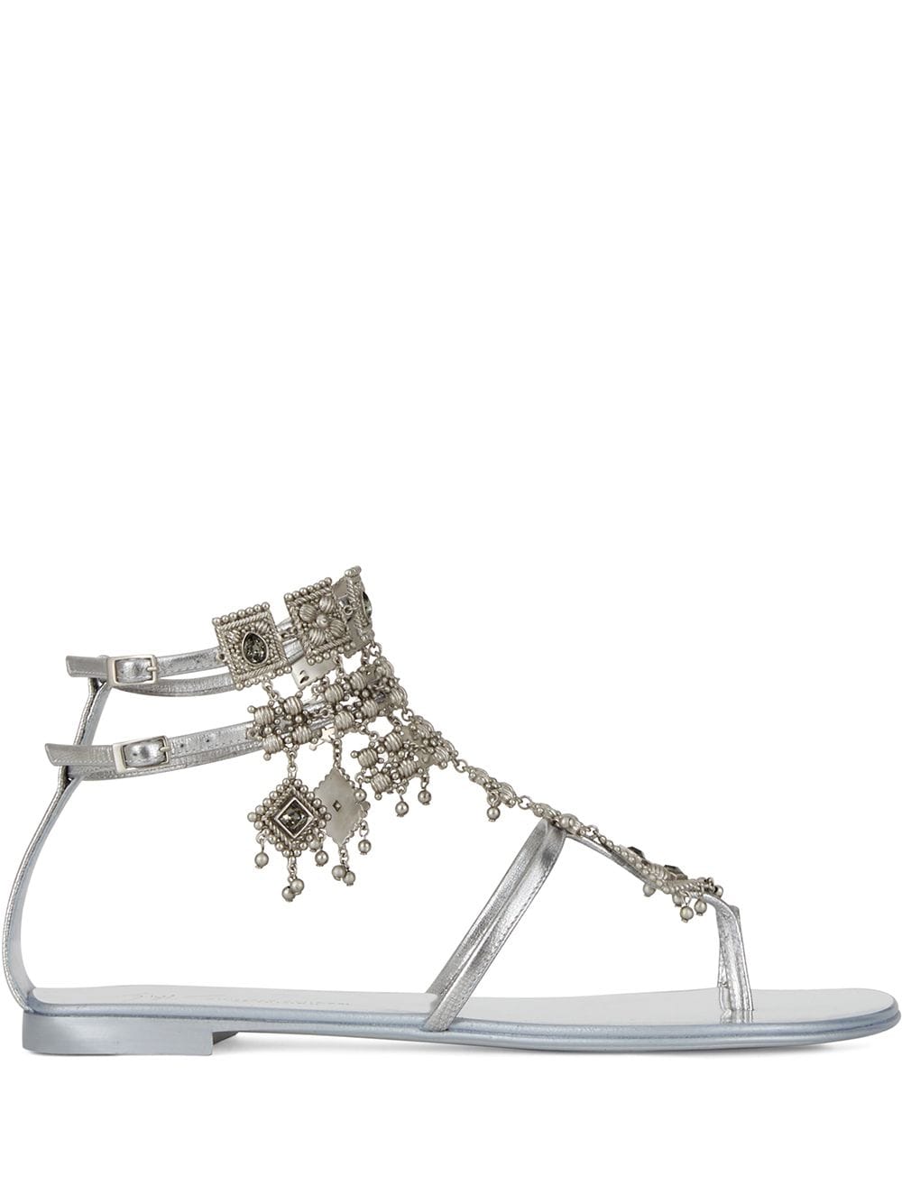 Giuseppe Zanotti Amira Sandalen - Grau von Giuseppe Zanotti