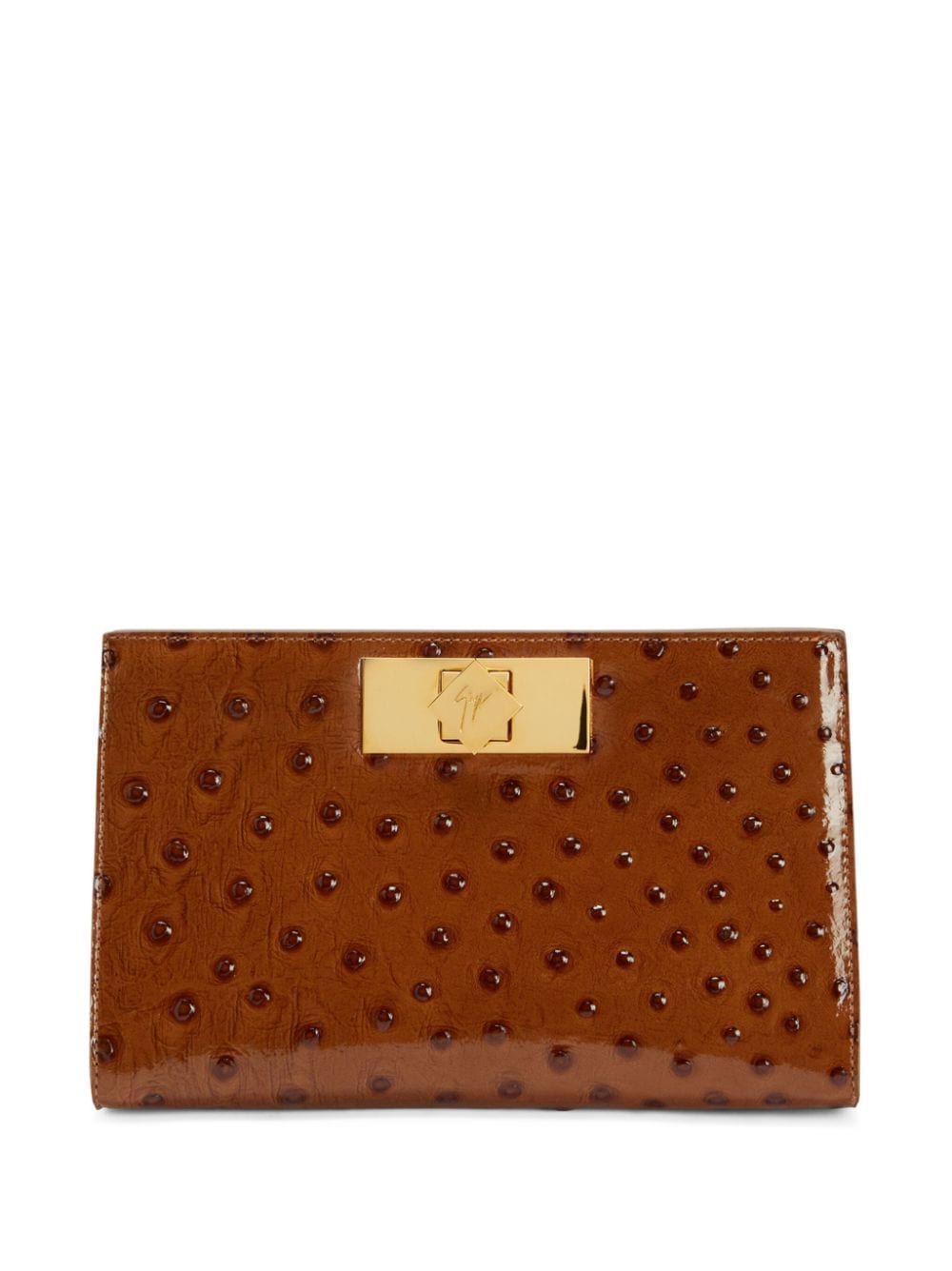 Giuseppe Zanotti Annhita Clutch - Braun von Giuseppe Zanotti