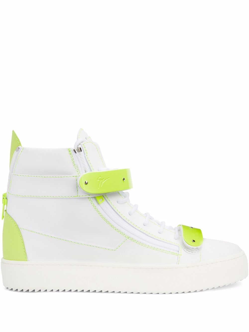 Giuseppe Zanotti Coby High-Top-Sneakers - Weiß von Giuseppe Zanotti