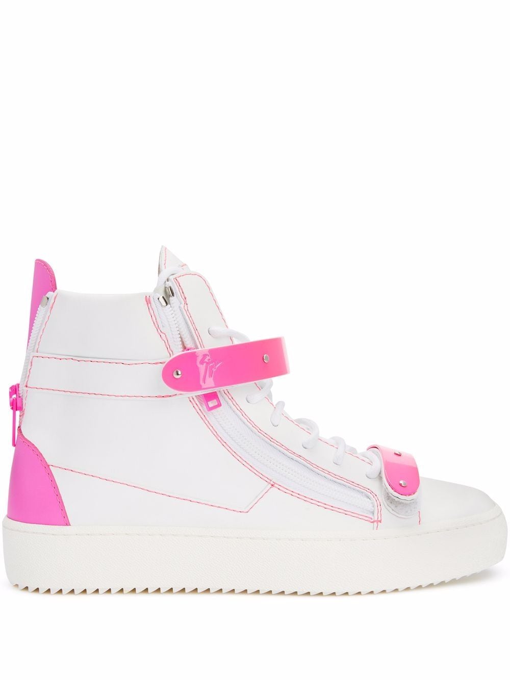 Giuseppe Zanotti Coby High-Top-Sneakers - Weiß von Giuseppe Zanotti