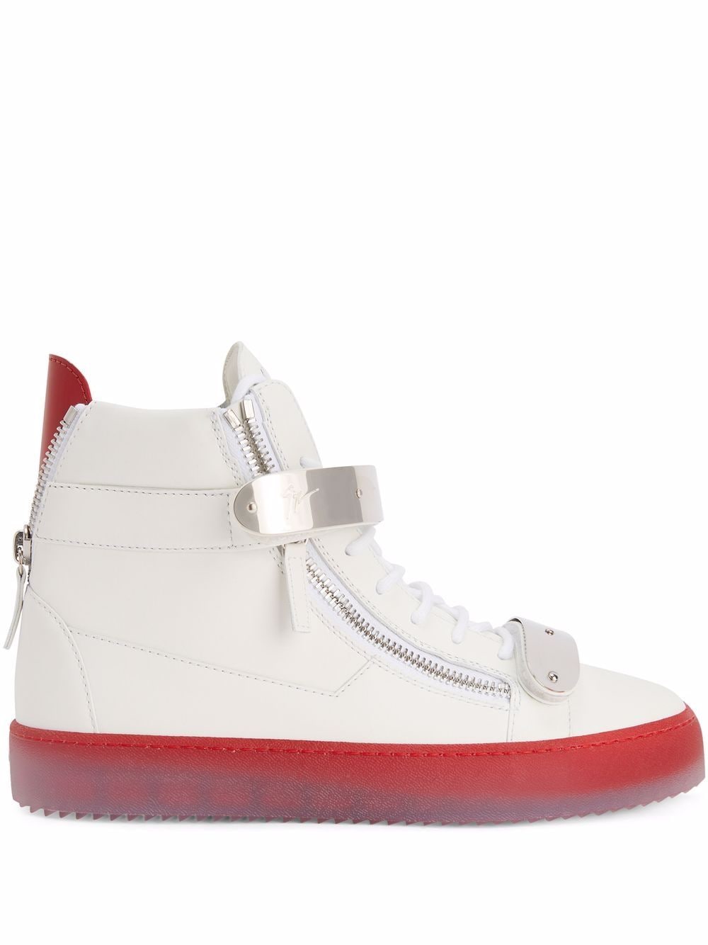 Giuseppe Zanotti Coby High-Top-Sneakers - Weiß von Giuseppe Zanotti