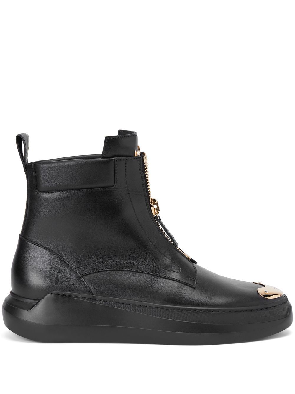 Giuseppe Zanotti Denoel Stiefel mit Reißverschluss - Schwarz von Giuseppe Zanotti