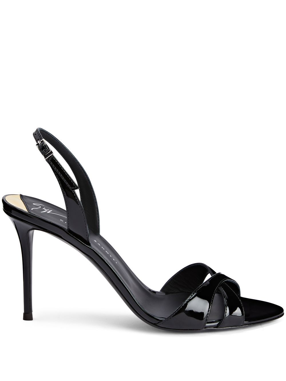 Giuseppe Zanotti Dorotee Slingback-Sandalen 105mm - Schwarz von Giuseppe Zanotti