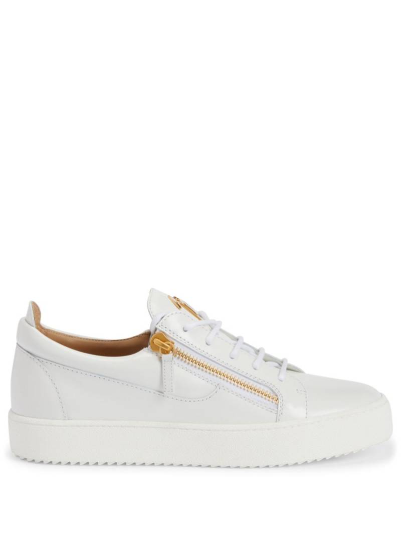 Giuseppe Zanotti Frankie Sneakers mit Reißverschluss - Weiß von Giuseppe Zanotti