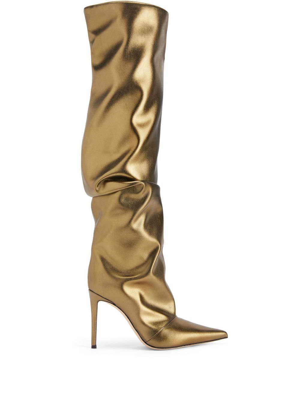Giuseppe Zanotti GZ Gala Stiefel 105mm - Gold von Giuseppe Zanotti