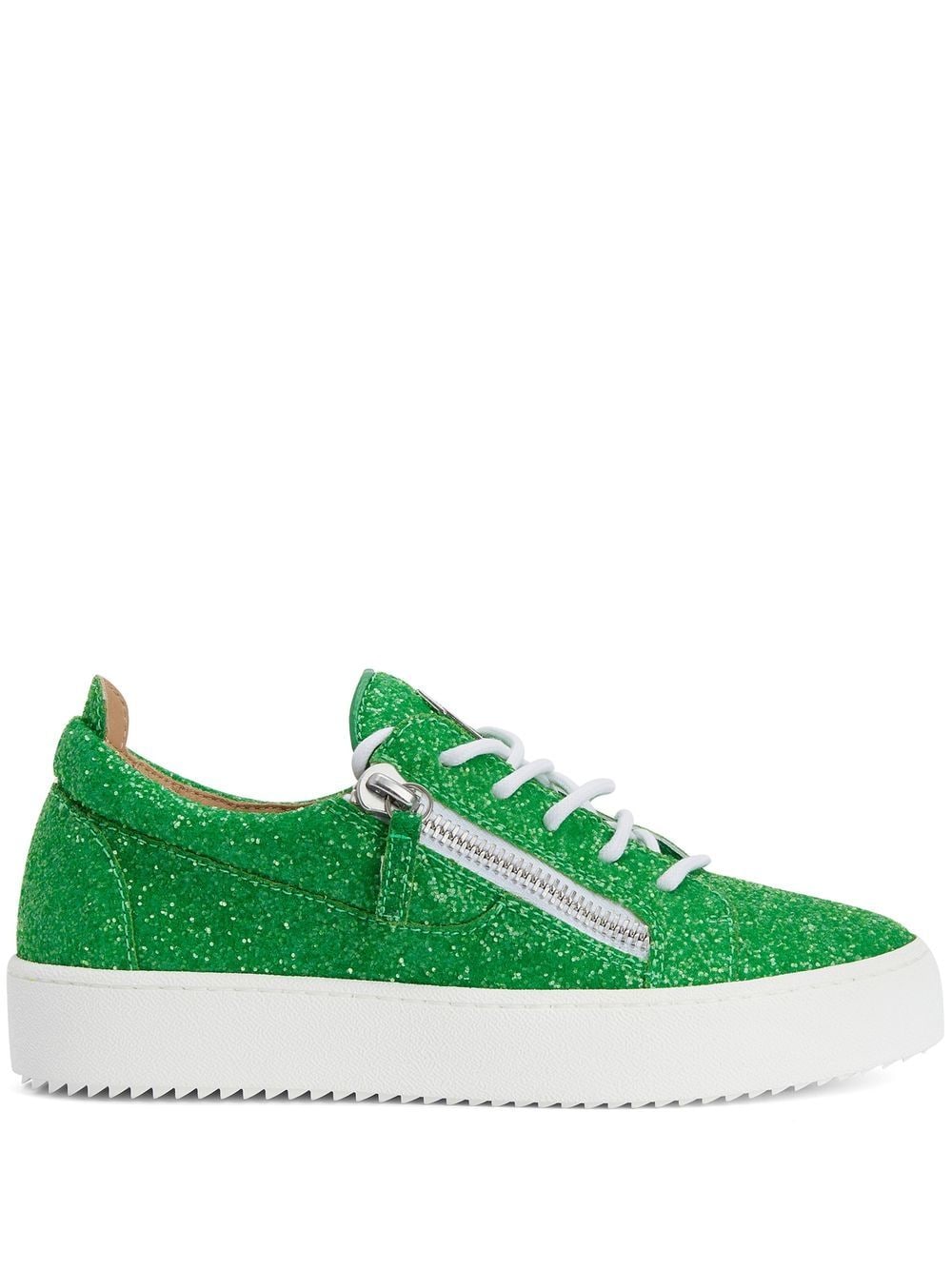 Giuseppe Zanotti Gail Glitter Sneakers - Grün von Giuseppe Zanotti