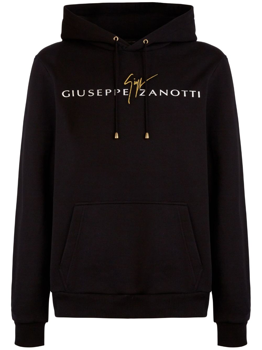 Giuseppe Zanotti Hoodie mit Logo-Print - Schwarz von Giuseppe Zanotti