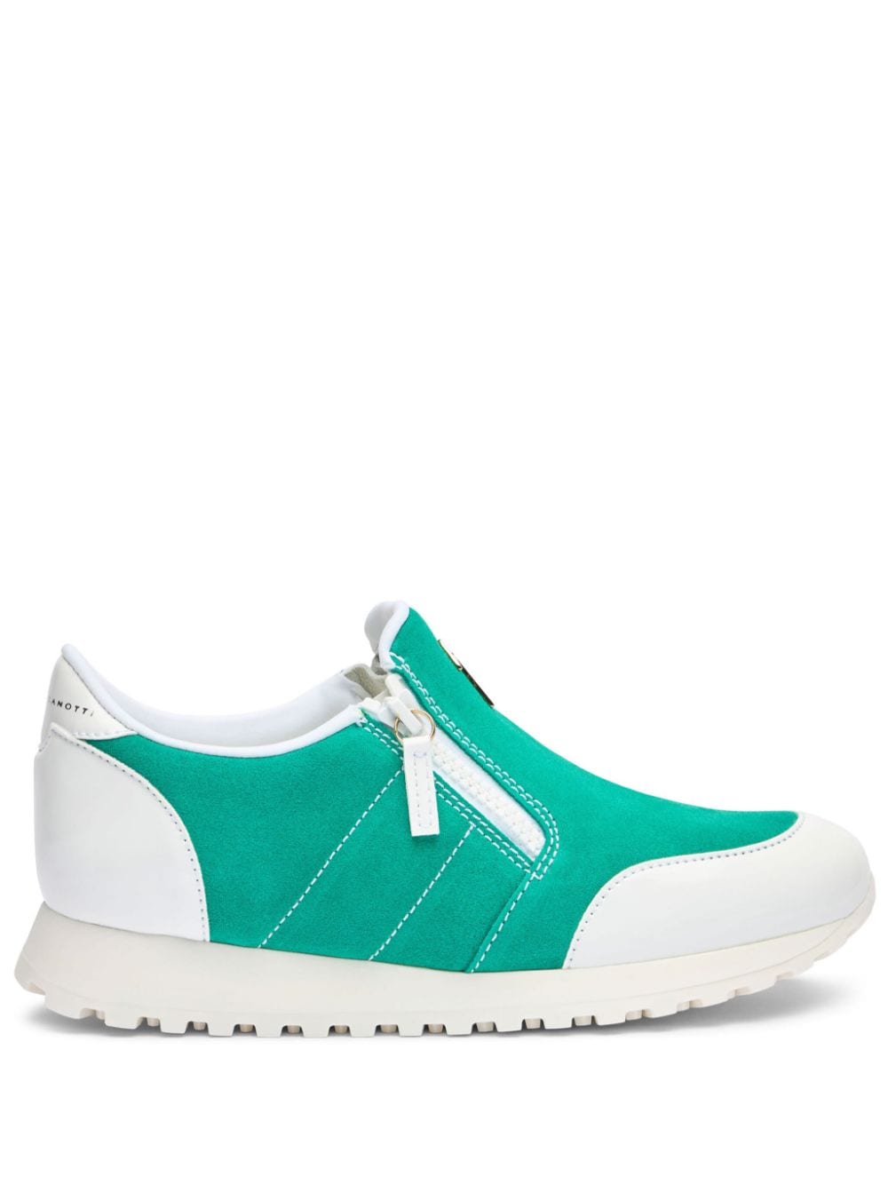 Giuseppe Zanotti Ilde Run Wildleder-Sneakers - Grün von Giuseppe Zanotti