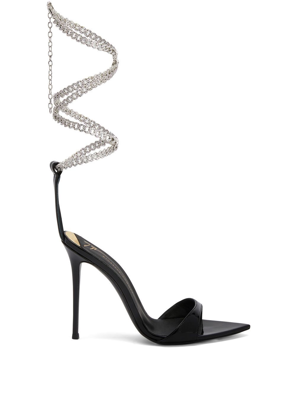 Giuseppe Zanotti Intrigo Sandalen 105mm - Schwarz von Giuseppe Zanotti