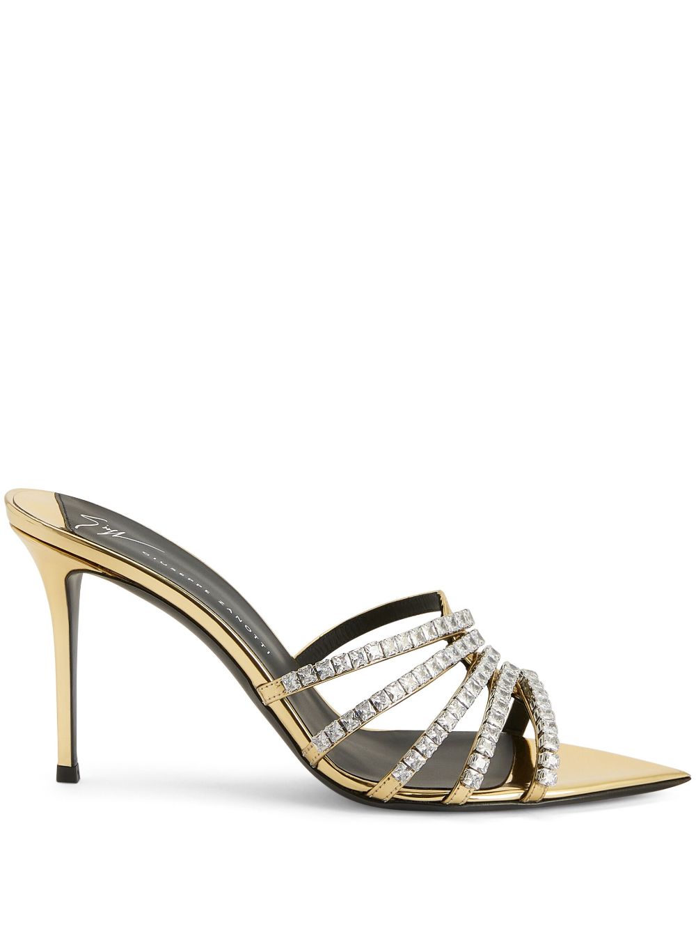 Giuseppe Zanotti Intriigo Mules 90mm - Gold von Giuseppe Zanotti