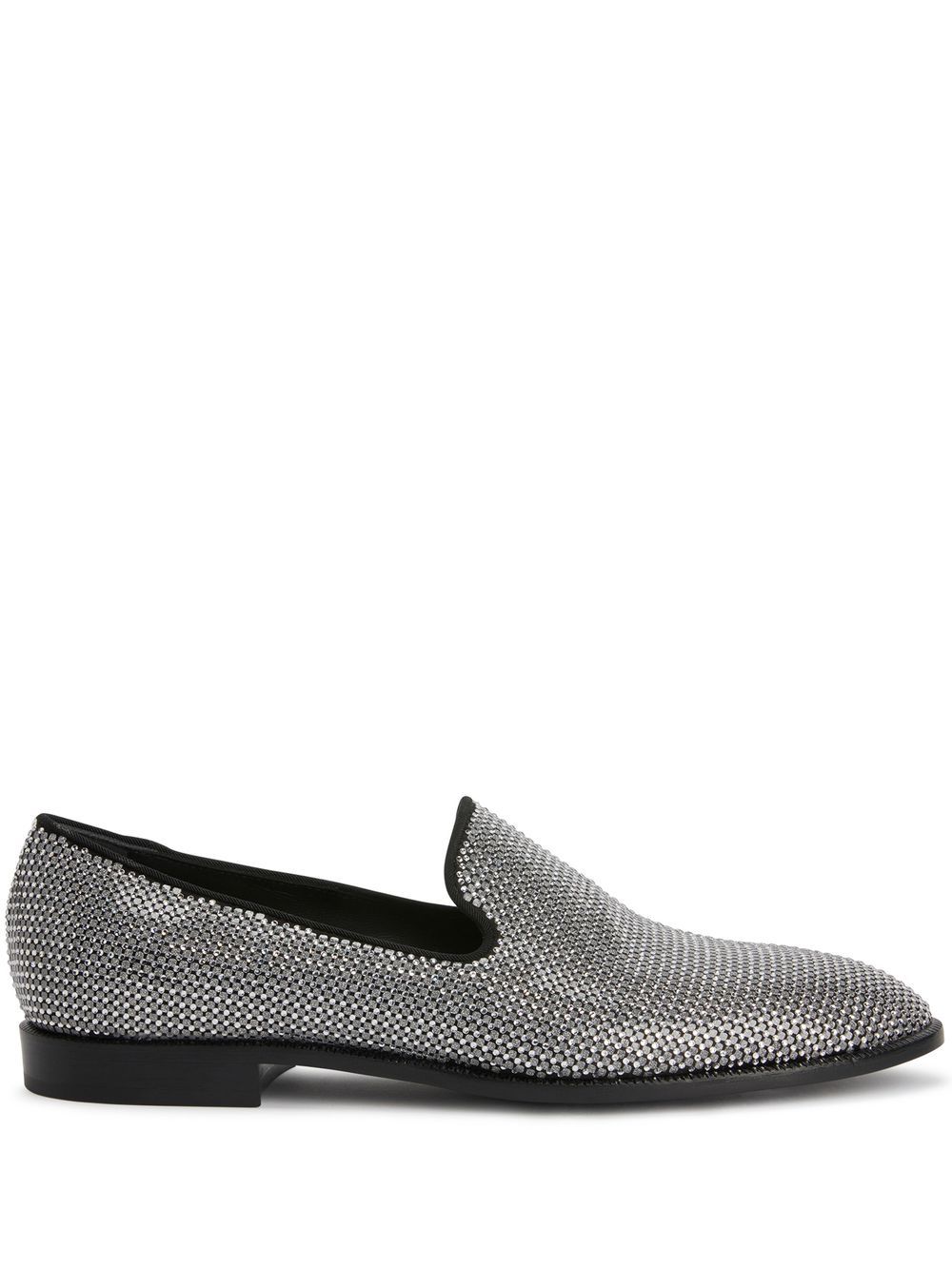 Giuseppe Zanotti Jareth Disco Loafer mit Kristallen - Silber von Giuseppe Zanotti