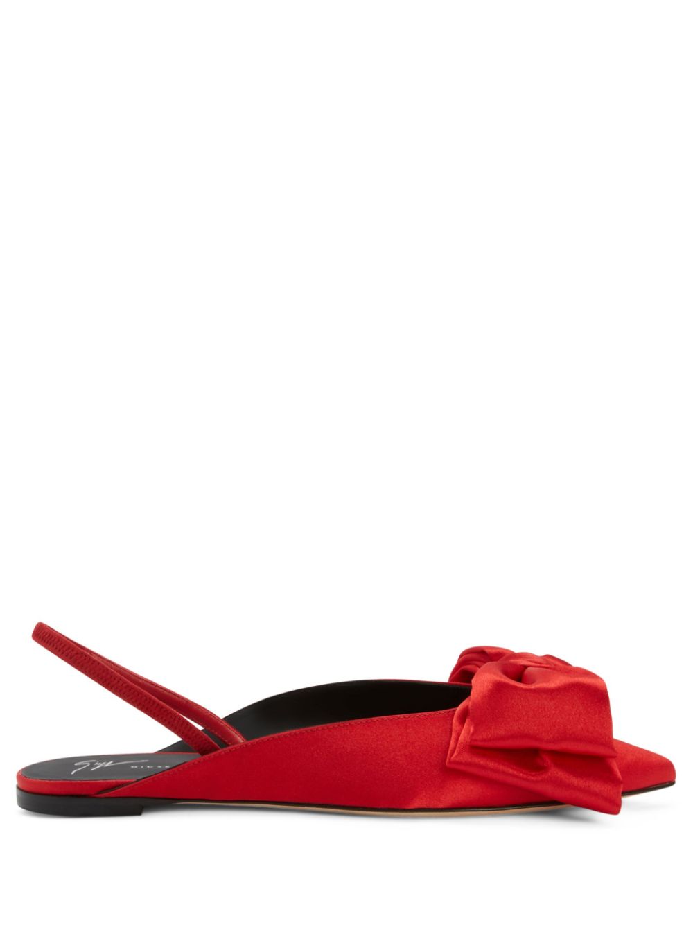 Giuseppe Zanotti Sandalen mit Schleifendetail - Rot von Giuseppe Zanotti