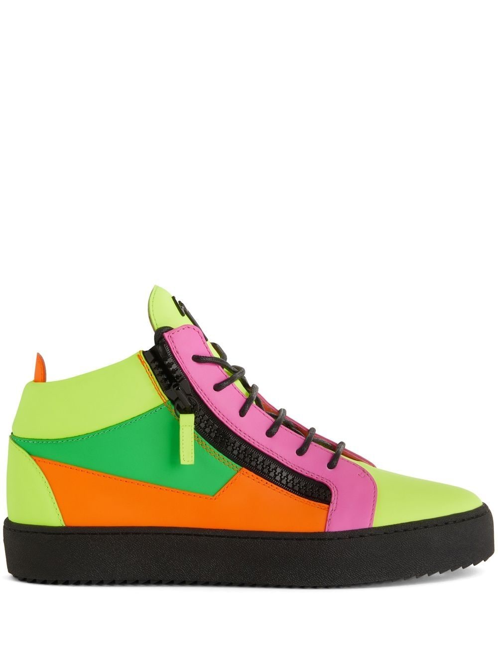 Giuseppe Zanotti Kriss Sneakers in Colour-Block-Optik - Mehrfarbig von Giuseppe Zanotti