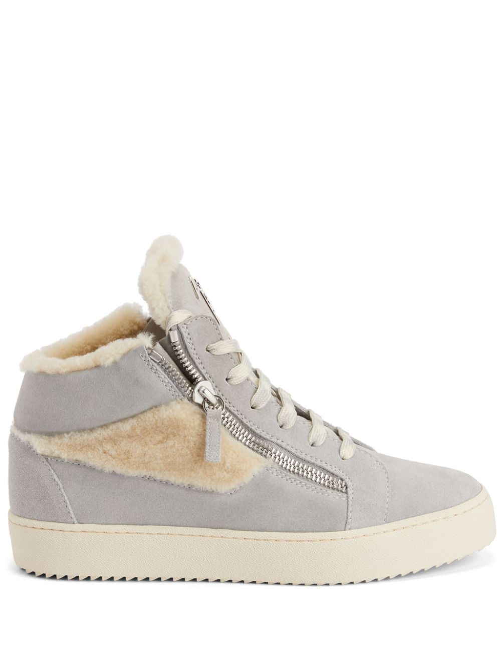 Giuseppe Zanotti Kriss High-Top-Sneakers - Grau von Giuseppe Zanotti