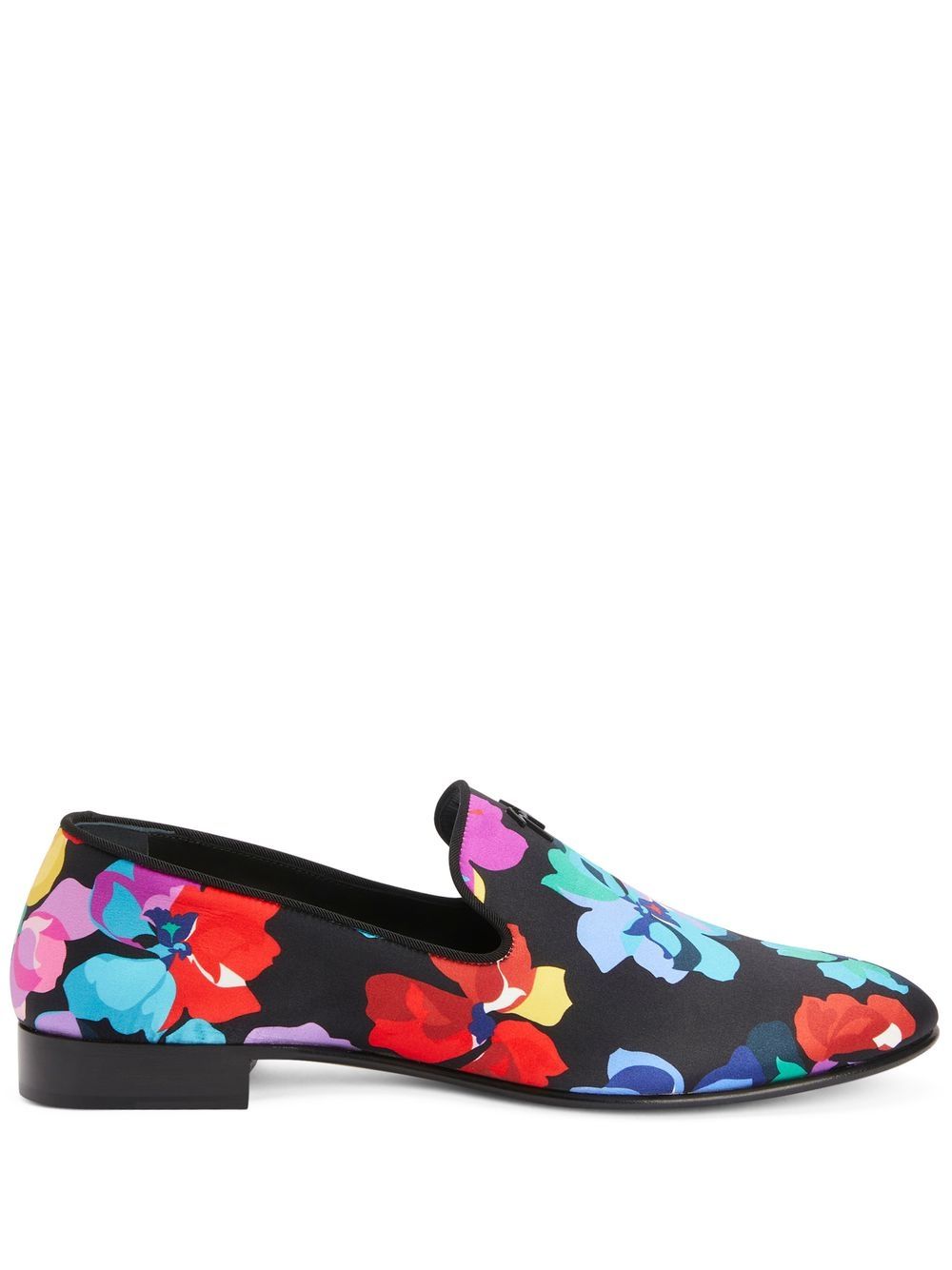 Giuseppe Zanotti Lewis Bloom Loafer - Schwarz von Giuseppe Zanotti