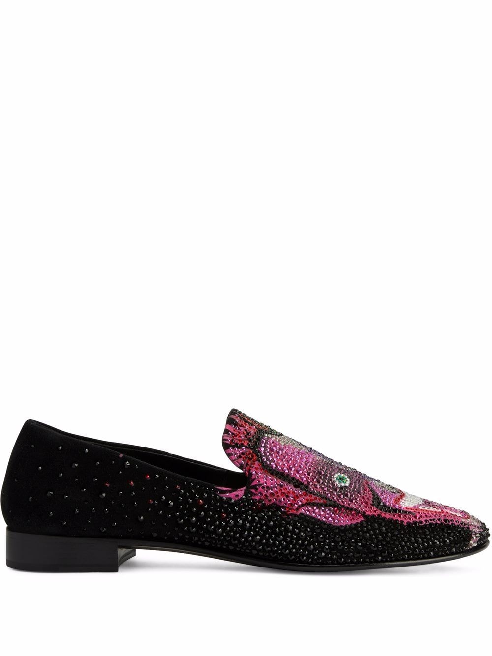 Giuseppe Zanotti Lewis Joker Loafer - Schwarz von Giuseppe Zanotti